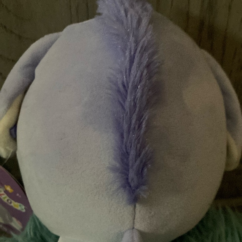 Purple Squishmallow Plush Toy with Floral Headband - Picture 9 of 14